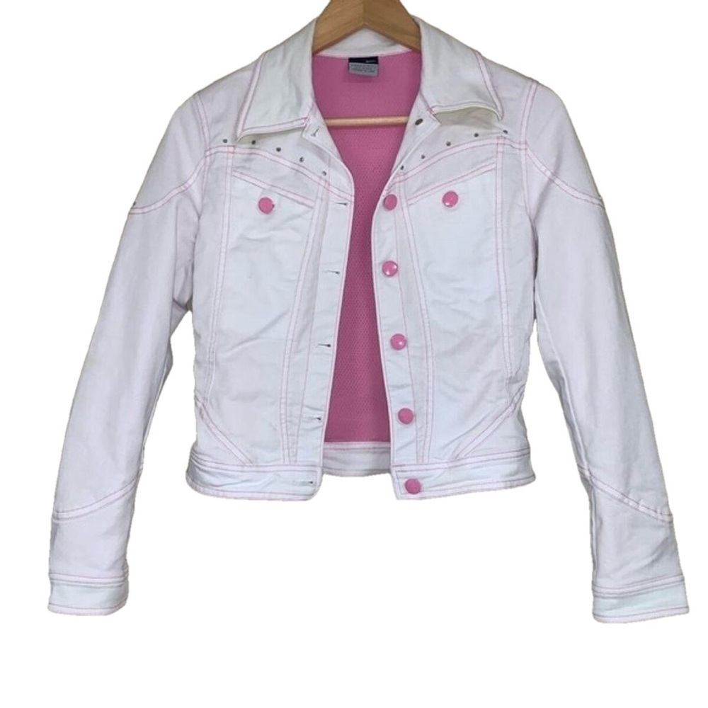 Y2K Nike Bedazzled Denim Jacket - Picture 3 of 12